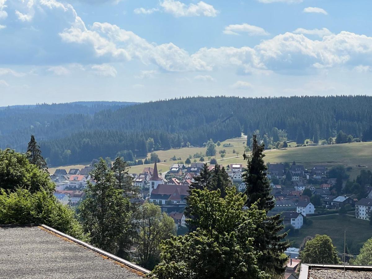 Apartment Annis Panoramablick Pool Sauna Tennis Schonach im Schwarzwald Exteriör bild